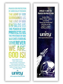 Prayer for Protection/Apollo 11 Bookmark and Prayer Card