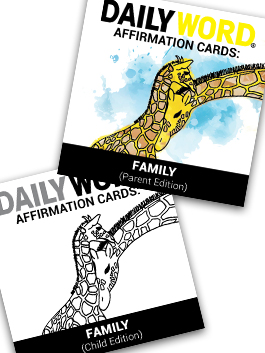 DAILY WORD Affirmation Cards: Family