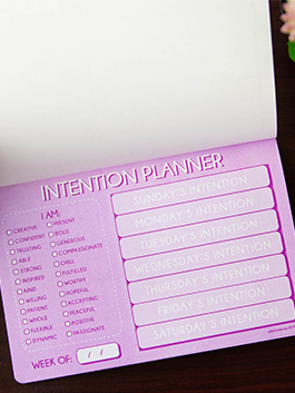Intention Planner--An Inspiration Notepad
