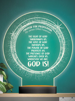 Prayer for Protection Lamp