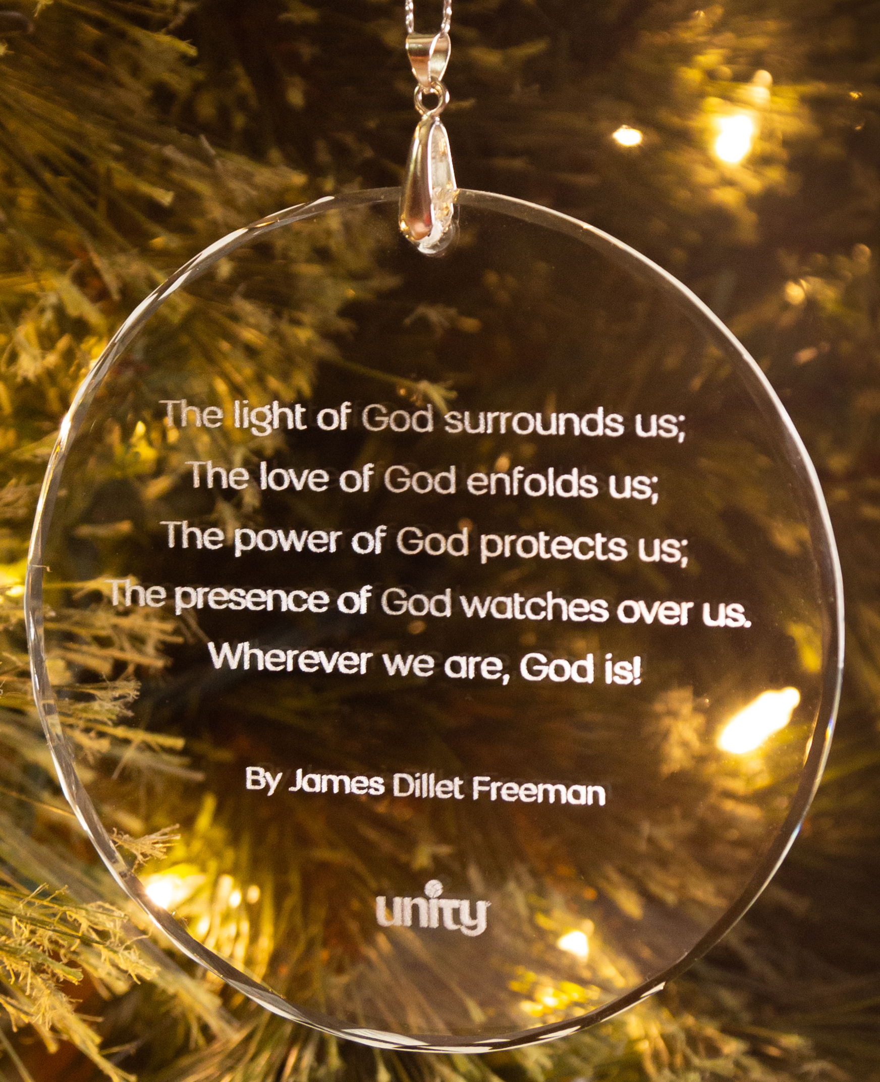 Prayer for Protection Ornament